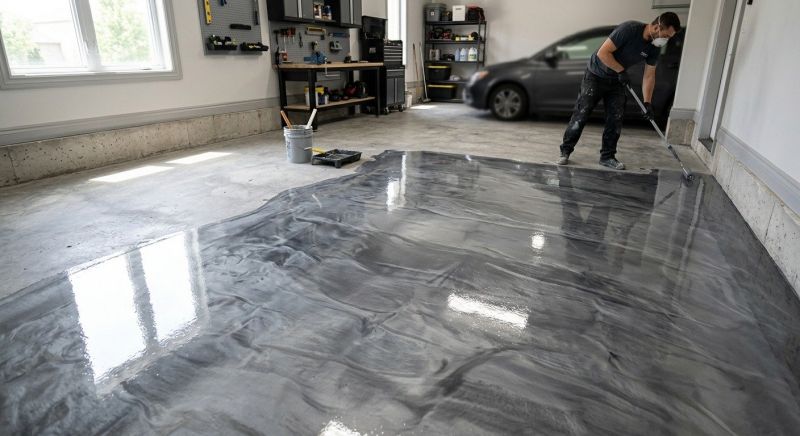 Epoxy Flooring Installation in Fairfax, VA