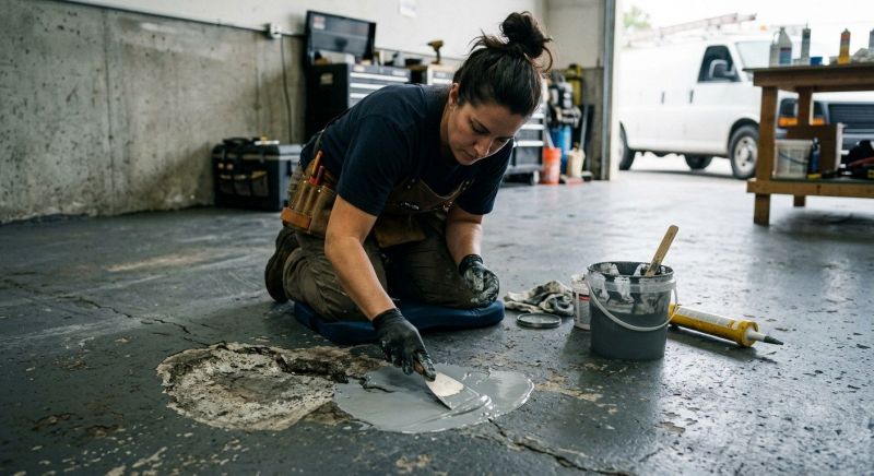 Floor Epoxy Service in Greenville, SC