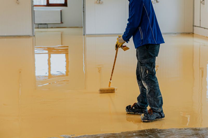 Commercial Epoxy Floor Service detail