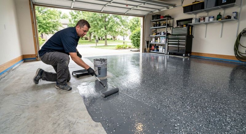 Garage Concrete Coating in Annapolis, MD