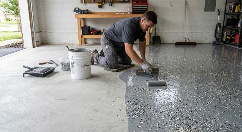 Garage Floor Resurfacing in Charlotte, NC