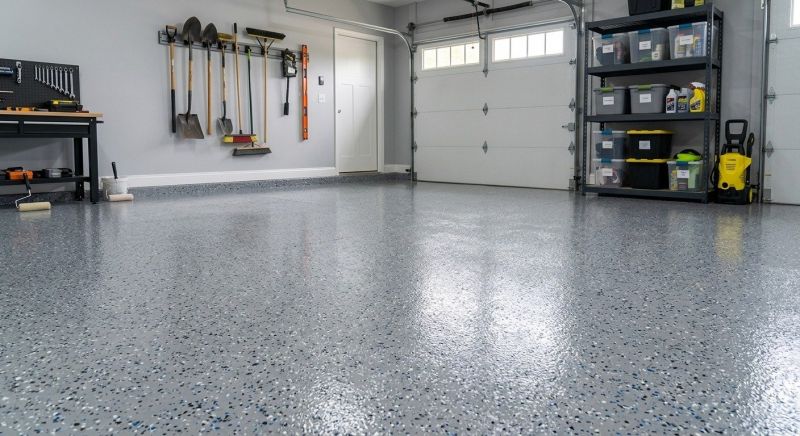 Garage Floor Staining in Frederick, MD