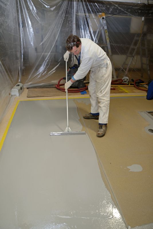 Local Epoxy Floor Coating pros at work