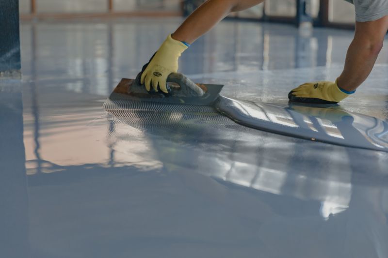Epoxy Garage Flooring Installation in Fairfax, VA